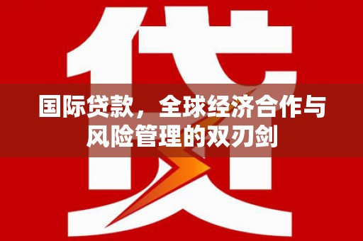 贵溪国际贷款，全球经济合作与风险管理的双刃剑