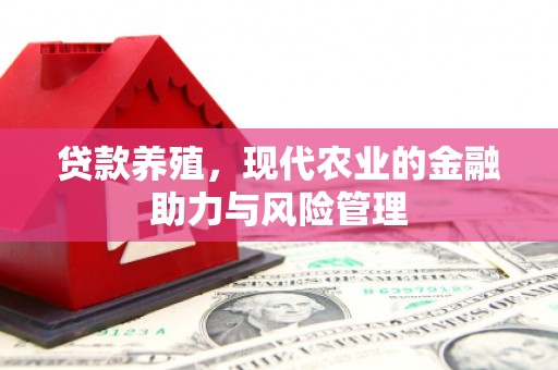 贵溪贷款养殖，现代农业的金融助力与风险管理