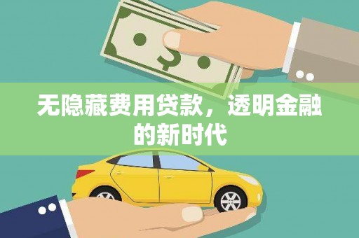 贵溪无隐藏费用贷款，透明金融的新时代