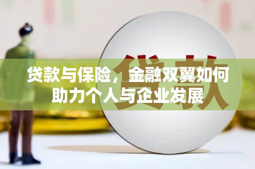 贵溪贷款与保险，金融双翼如何助力个人与企业发展