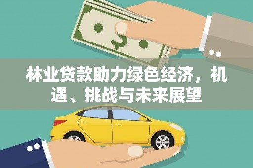 贵溪林业贷款助力绿色经济，机遇、挑战与未来展望
