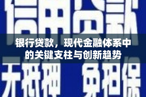 贵溪银行贷款，现代金融体系中的关键支柱与创新趋势