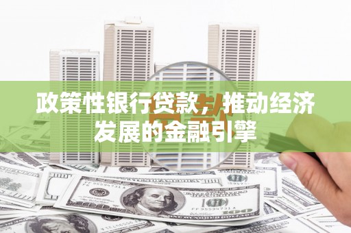 贵溪政策性银行贷款，推动经济发展的金融引擎