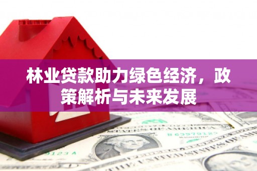 贵溪林业贷款助力绿色经济，政策解析与未来发展