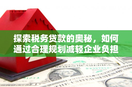 贵溪探索税务贷款的奥秘，如何通过合理规划减轻企业负担
