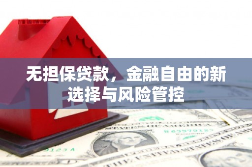 贵溪无担保贷款，金融自由的新选择与风险管控