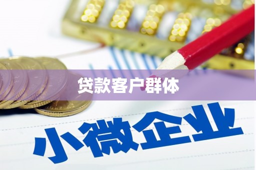 贵溪贷款客户群体