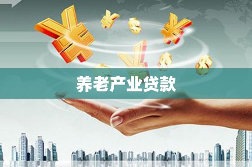 贵溪养老产业贷款