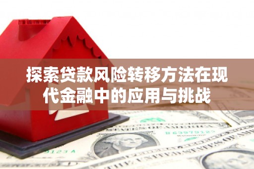 贵溪探索贷款风险转移方法在现代金融中的应用与挑战
