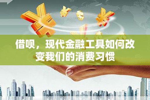 贵溪借呗，现代金融工具如何改变我们的消费习惯