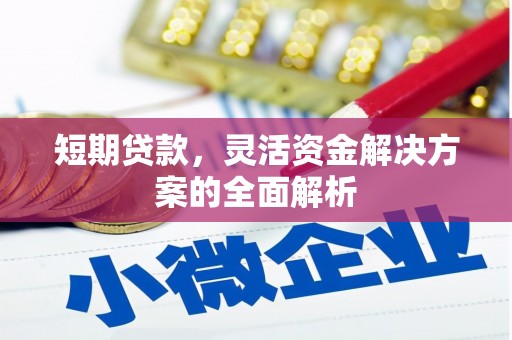 贵溪短期贷款，灵活资金解决方案的全面解析