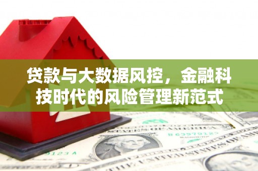 贵溪贷款与大数据风控，金融科技时代的风险管理新范式