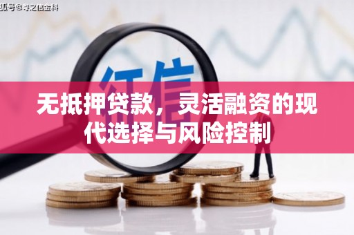 贵溪无抵押贷款，灵活融资的现代选择与风险控制