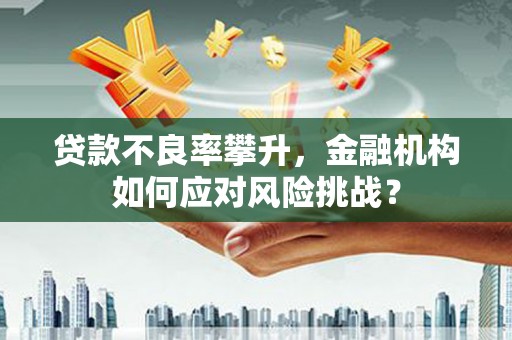 贵溪贷款不良率攀升，金融机构如何应对风险挑战？
