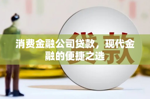 贵溪消费金融公司贷款，现代金融的便捷之选