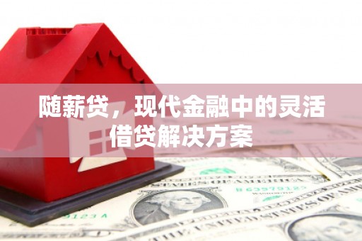 贵溪随薪贷，现代金融中的灵活借贷解决方案