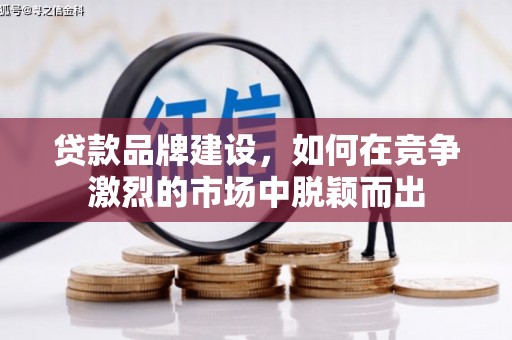 贵溪贷款品牌建设，如何在竞争激烈的市场中脱颖而出