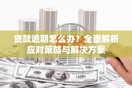 贵溪贷款逾期怎么办？全面解析应对策略与解决方案