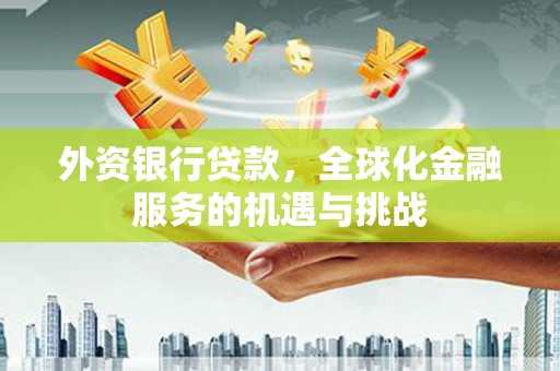 贵溪外资银行贷款，全球化金融服务的机遇与挑战