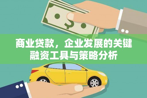 贵溪商业贷款，企业发展的关键融资工具与策略分析