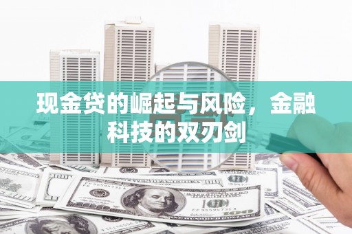 贵溪现金贷的崛起与风险，金融科技的双刃剑