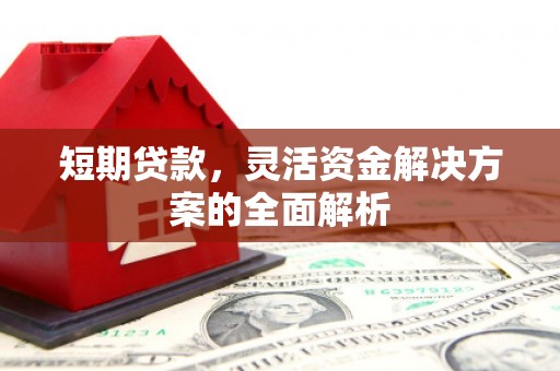 贵溪短期贷款，灵活资金解决方案的全面解析