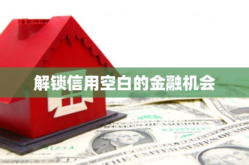 贵溪解锁信用空白的金融机会