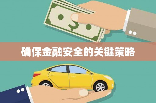 贵溪确保金融安全的关键策略