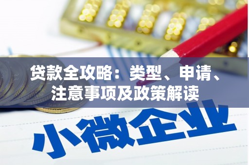 贵溪贷款全攻略：类型、申请、注意事项及政策解读